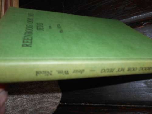 WM NICOL - REENBOOG OOR MY JEUG - NG KERK UITGEWERS 1956 HARDEBAND
