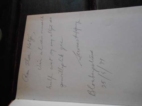 SERVAAS HOFMEYR - REIS VAN 1000 MYL -  1979 autographed -Human and Rousseau  1ste ed.