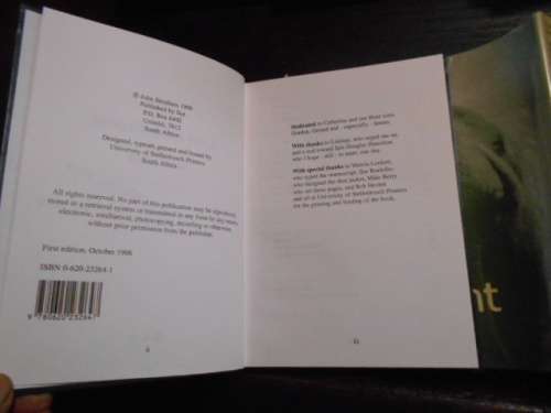 JOHN STRUTHERS - A BOY AND AN ELEPHANT,  AUTOGRAPHED BY WRITER 2005