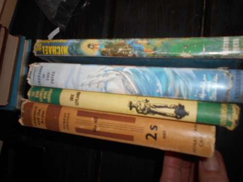 4 BOOKS:  MICHAEL and MOONSHINERS, FREEDOM THE PRIZE, 6 GUN GAUNTLET, LAWRENCE and THE ARABS