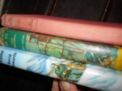3 BOOKS - P BRICKHILL - ESCAPE OR DIE,  D HOWARTH - ESCAPE ALONE and KIDNAPPED RL STEVENSON