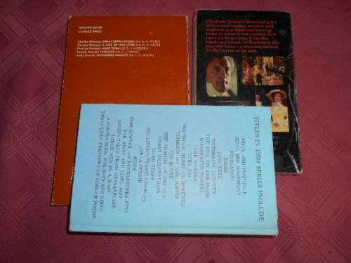 3 books -  Wuthering Heights E Bronte,  Jane Eyre - C Bronte and  Pride and Prejudice by Jane Austen