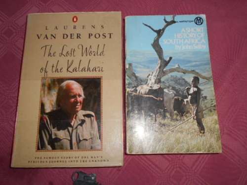 2  BOOKS- J SELBY - SHORT HISTORY SOUTH AFRCA  +  LOST WORLD KALAHARI v.d Post & short history of SA