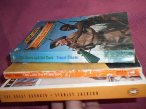 3 SOFTBACKS -  GREAT BARNATO, TOO LATE  PHALAROPE and  CURVE AND TUSK