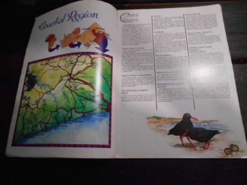 CISKEY - GENERAL INFORMATION, and TOURING CONTOUR  GUIDE WITH FOLDOUT MAP ILLUS SOFTBACK