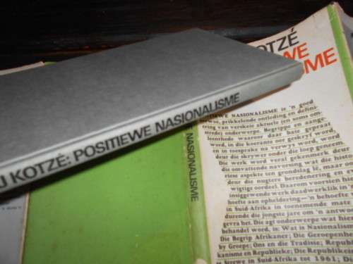 DJ KOTZE -  POSITIEWE NASIONALISME - TAFELBERG  1968