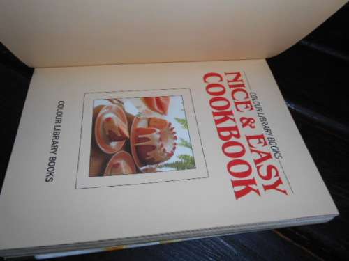 NICE and EASY COOKBOOK -  COLOUR LIBRARY BOOKS - OVER 500 RECIPES