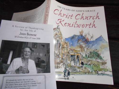 Christ Church Kenilworth : 100 Years of God`s Grace by Els, Ev [editor]: