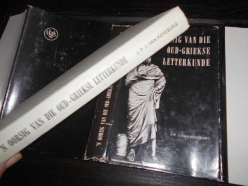 IPJ VAN RENSBURG - `OORSIG VAN DIE OUD-GRIEKSE LETTERKUNDE - 1969 UNIVERSITEITSUITG