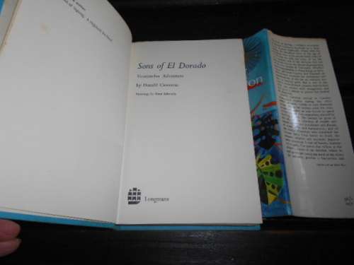 DONALD CAMERON - SONS OF EL DORADO  - VENEZUELAN ADVENTURE Longmans
