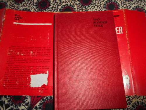 ARNOLD KRIEGER - MAN SONDER VOLK  1965 Afrikaanse pers-boekhandel Johannesburg