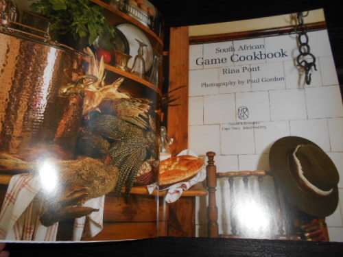 RINA PONT - SOUTH AFRICN GAME COOKBOOK  HUMAN and ROUSSEAU