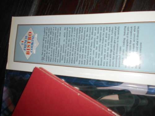 JOHN VARNOM - FRENCH BISTRO COOKING -  APPLE PRESS 1988 HARDBACK