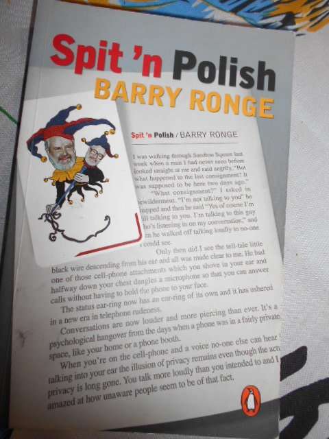 SPIT `N POLISH - BARRY RONGE - PENGUIN BOOKS SOUTH AFRIC 2006