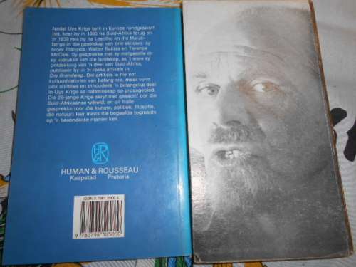 2 UYS KRIGE BOEKE - NA DIE MALUTIS 1990 SAGTEBAND  and SOUT VAN DIE AARDE 1964
