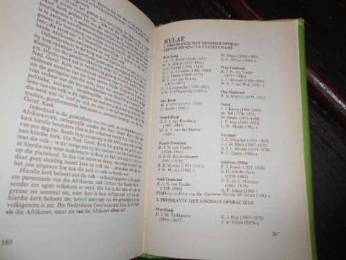 PROF. PB V D WATT - NED GEREF KERK 1905-1975 predikant naamlys and  KOERANTUITKNIPSEL