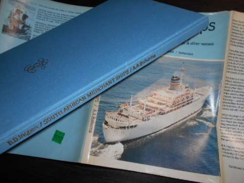 BD INGPEN - SOUTH AFRICAN MERCHANT SHIPS CONTAINERSHIPS ETC. ILLUS HISTORY 1979