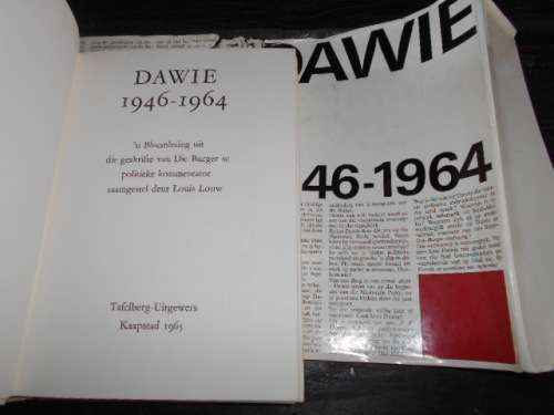 DAWIE - 1946 - 1964  SAAMGESTEL DEUR LOUIS LOUW  1965 TAFELBERG