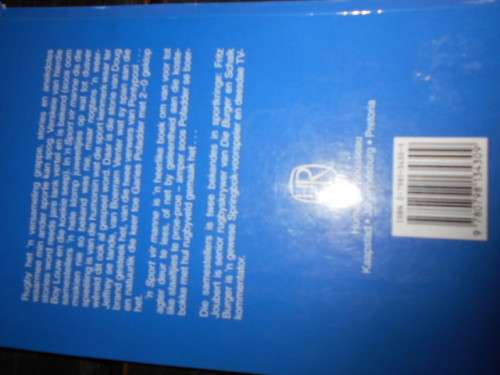 `N SPORT VIR MANNE - RUGBYSTORIES ORALOOR - F JOUBERT and S BURGER - ILLUS F MOUTON