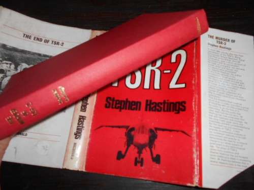 STEPHEN HASTINGS - THE MURDER OF TSR-2 -1966 MACDONALD LONDON