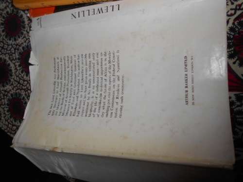 GIL THOMAS -   LLEWELLIN - BIOGRAPHY OF JOHN JESTYN 1961 ED