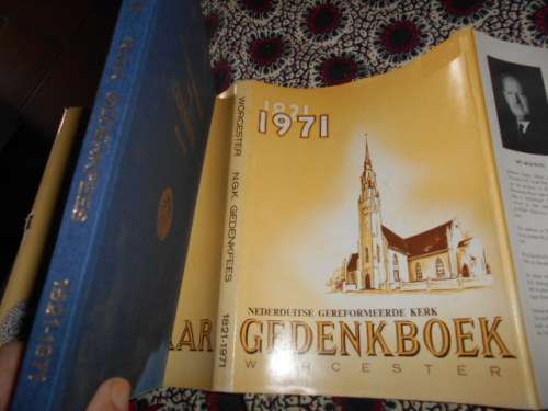 DR. JA HEESE - NEDERDUITSE GEREFORMEERDE KERK WORCESTER 1970 GEDENKBOEK