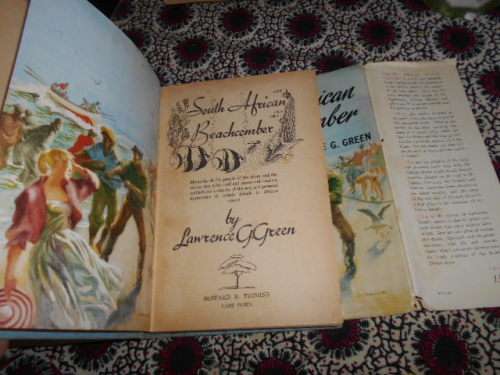 LAWRENCE G GREEN - SOUTH AFRICAN BEACHCOMBER  - HOWARD TIMMINS 1958 1ST ED.