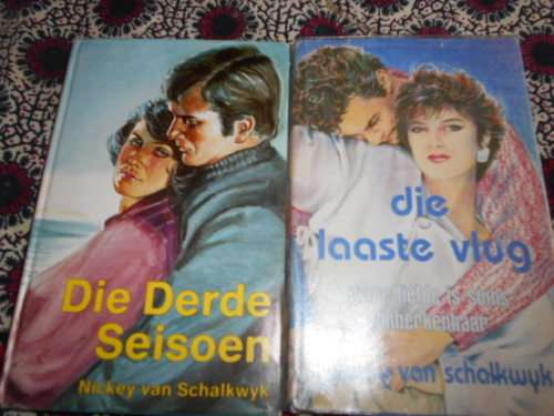 3 SUSANNA M LINGUA BOEKE - SON OP HORISON, VURIGE SWARTKOP, BOODSKAP IN WIND