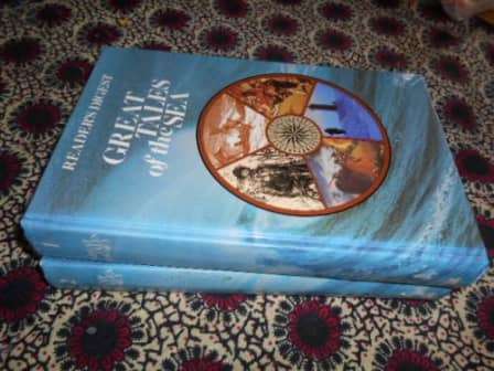 Set of 2 books -GREAT TALES OF THE SEA VOL -  1 and  2  - READERS DIGEST