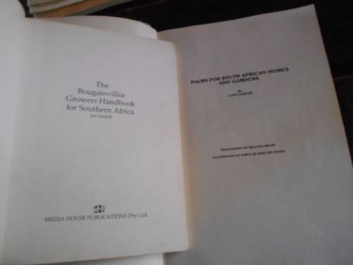 2  garden books - PALMS by Lynn Lawler and Bougainvillea Jan Iredell