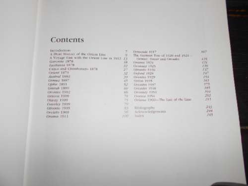 NEIL McCART - PASSENGER SHIPS OF THE ORIENT LINE 1987 ILLUS 1ST ED.