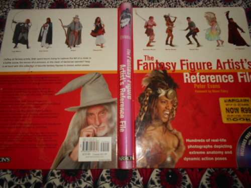 THE FANTASY FIGURE ARTISTS REF FILE PETER EVANS WITH CD ROM 600 IMAGES