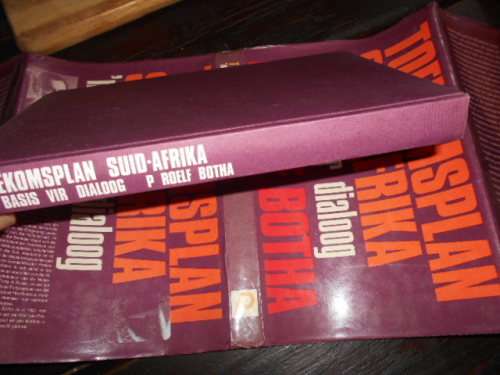 P Roelf Botha - Toekomsplan Suid-Afrika basis vir dialoog Perskor 1978 1ste druk