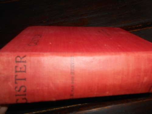 GISTER deur CM van den Heever - 1941 rare rooi storieboek