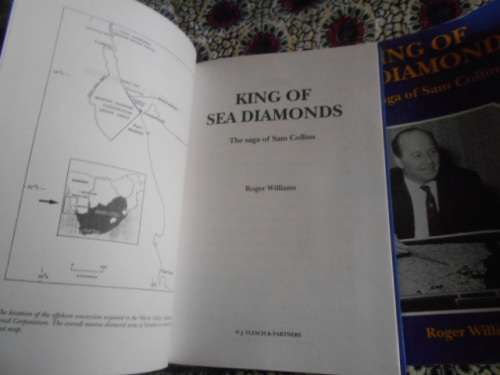 ROGER WILLIAMS - KING OF SEA DIAMONDS - SAGA OF SAM COLLINS 1996 ed.