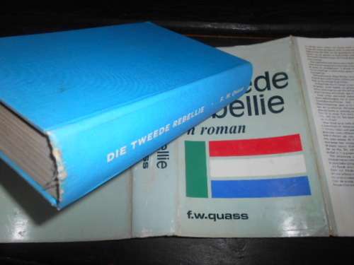 FW QUASS - DIE TWEEDE REBELLIE `N ROMAN  -  autographed FW Quass