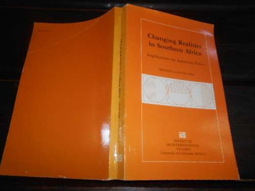 Michael Clough - Changing Realities in Southern Africa Research Series Number 47