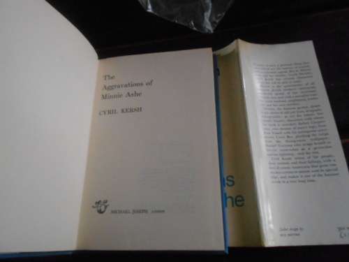 Cyril Kersh - The aggravions of Minnie Ashe -  Michael Joseph 1970 ed.