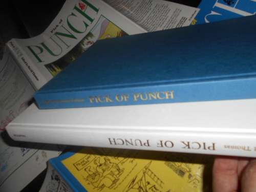 2 lovely illustrated Pick of  Punch books  ed David Thomas - 1990 & 1991