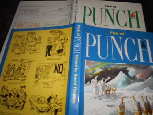2 lovely illustrated Pick of  Punch books  ed David Thomas - 1990 & 1991
