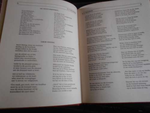 DJ OPPERMAN - GROOT VERSEBOEK -  MOOISTE OU GEDIGTE -Bloemlesing Nas Boek 1953