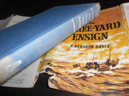 The Three-yard Ensign Arthur Kennard Davis  1963 Barrie books