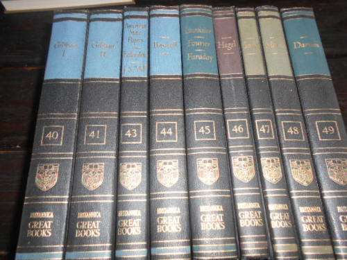 9  NINE  volumes  1952 Britannica Great Books:  of the Western World  -  Vol 40 to 49 (not 42)
