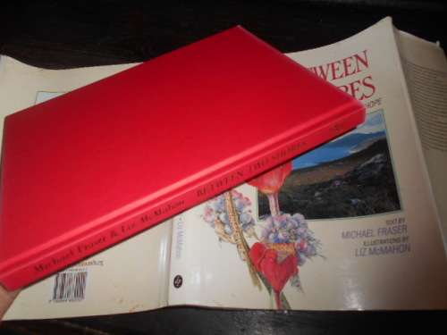 BETWEEN TWO SHORES -  lovely ILLUS LIZ MCMAHON - TEXT MICHAEL FRASER 1994  HARDB.