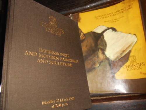CHRISTIES LONDON -  IMPRESSIONIST & MODERN PAINTINGS & SCULPTURES HARDBACK