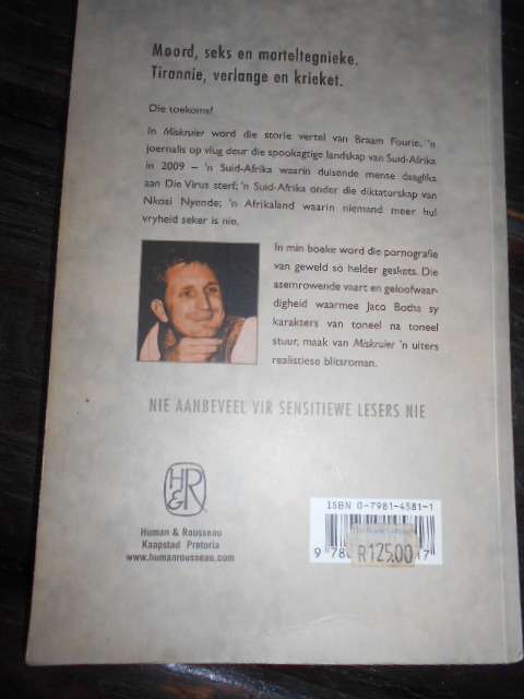 JACO BOTHA - MISKRUIER  - Human & Rousseau sagteband roman 2005