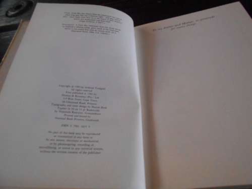 ARDERNE TREDGOLD - BAY BETWEEN THE MOUNTAINS - 1st ed. (False Bay)