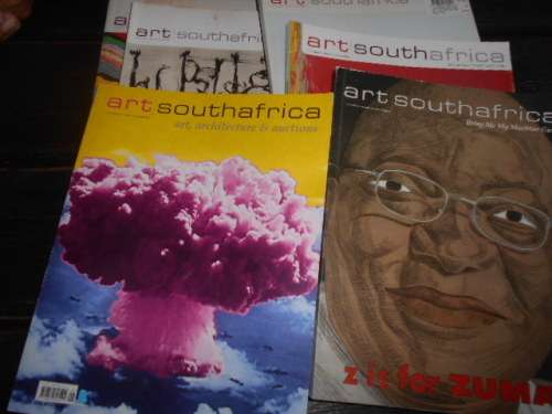 4 ART SOUTH AFRICA ILLUS ISSUES,  2003, 2008,  2009, 2010 &  (Bonhams  SA sale 2008  London)