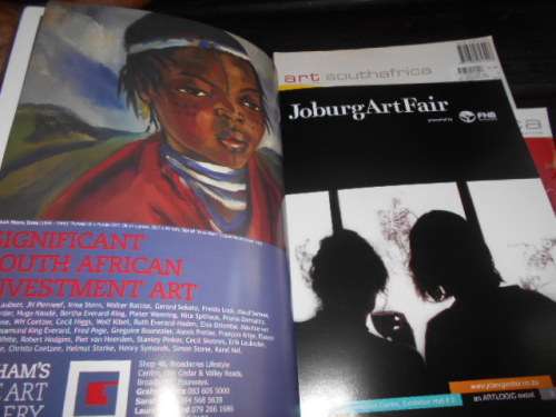 4 ART SOUTH AFRICA ILLUS ISSUES,  2003, 2008,  2009, 2010 &  (Bonhams  SA sale 2008  London)