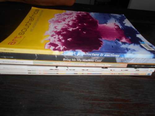 4 ART SOUTH AFRICA ILLUS ISSUES,  2003, 2008,  2009, 2010 &  (Bonhams  SA sale 2008  London)